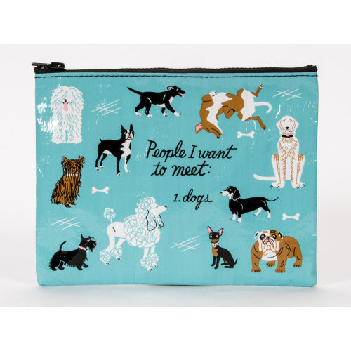 People to Meet: Dogs Zipper Pouch