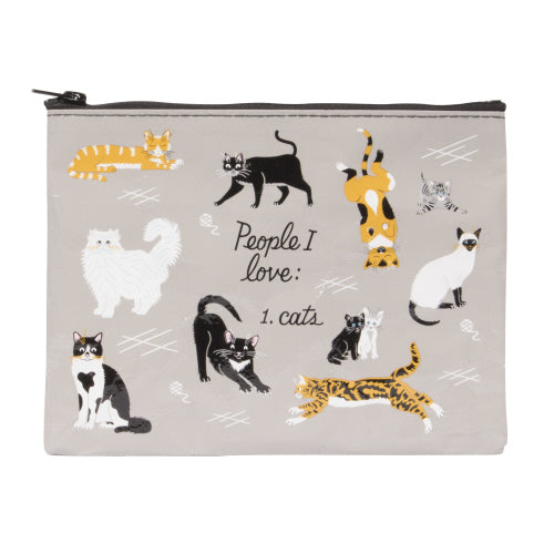 People I Love: Cats Zipper Pouch