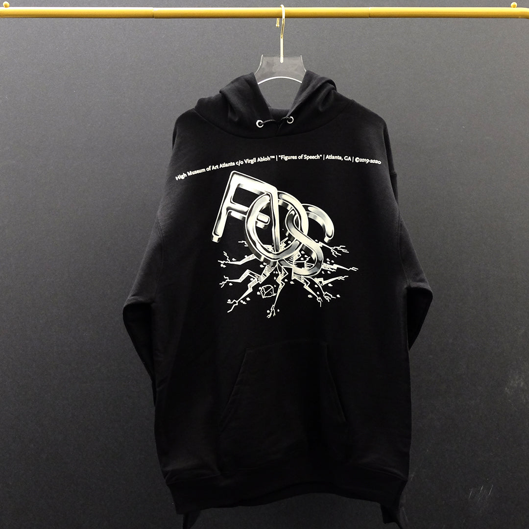 Virgil Abloh AMO Flags Hoodie - Black