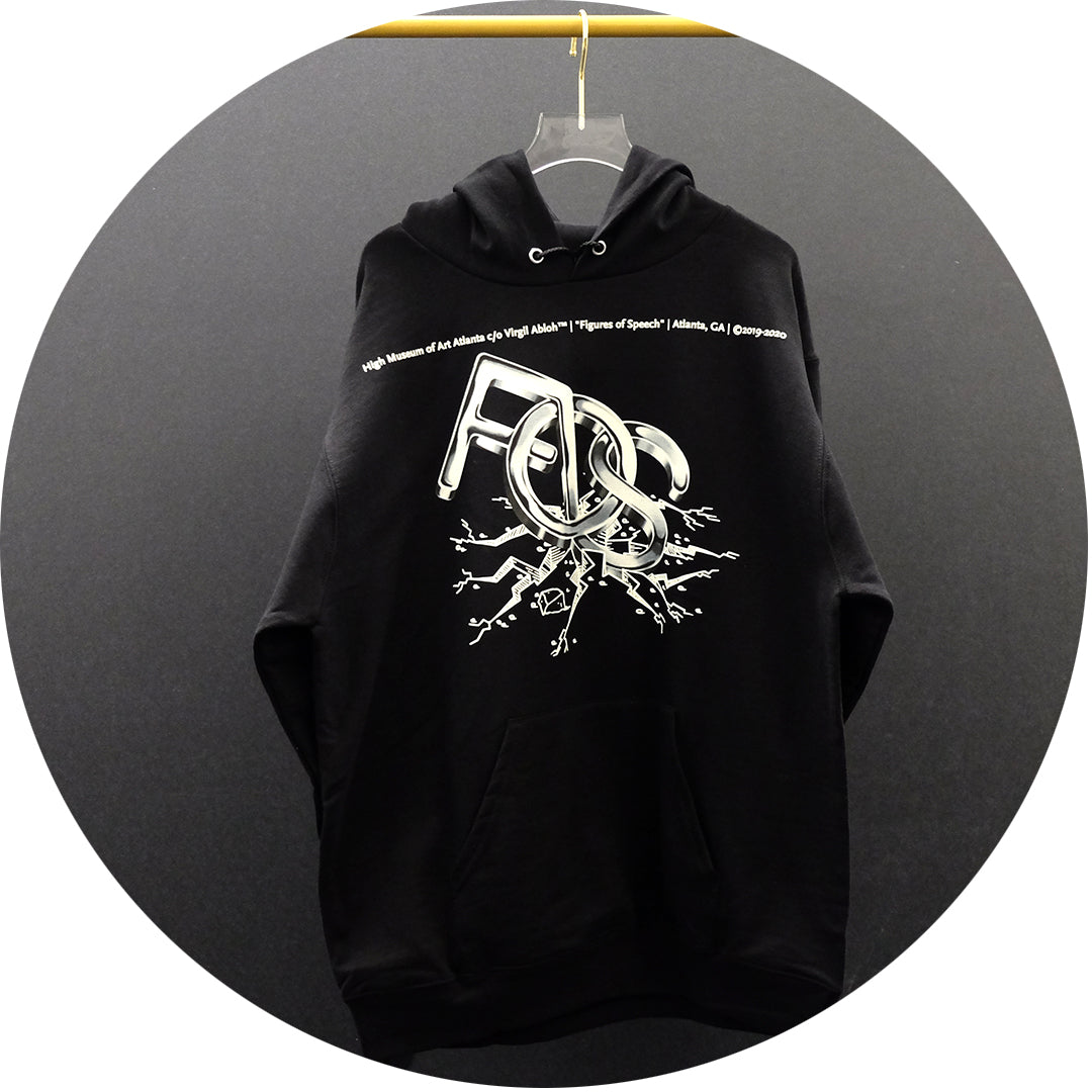 Virgil Abloh AMO Flags Hoodie - Black