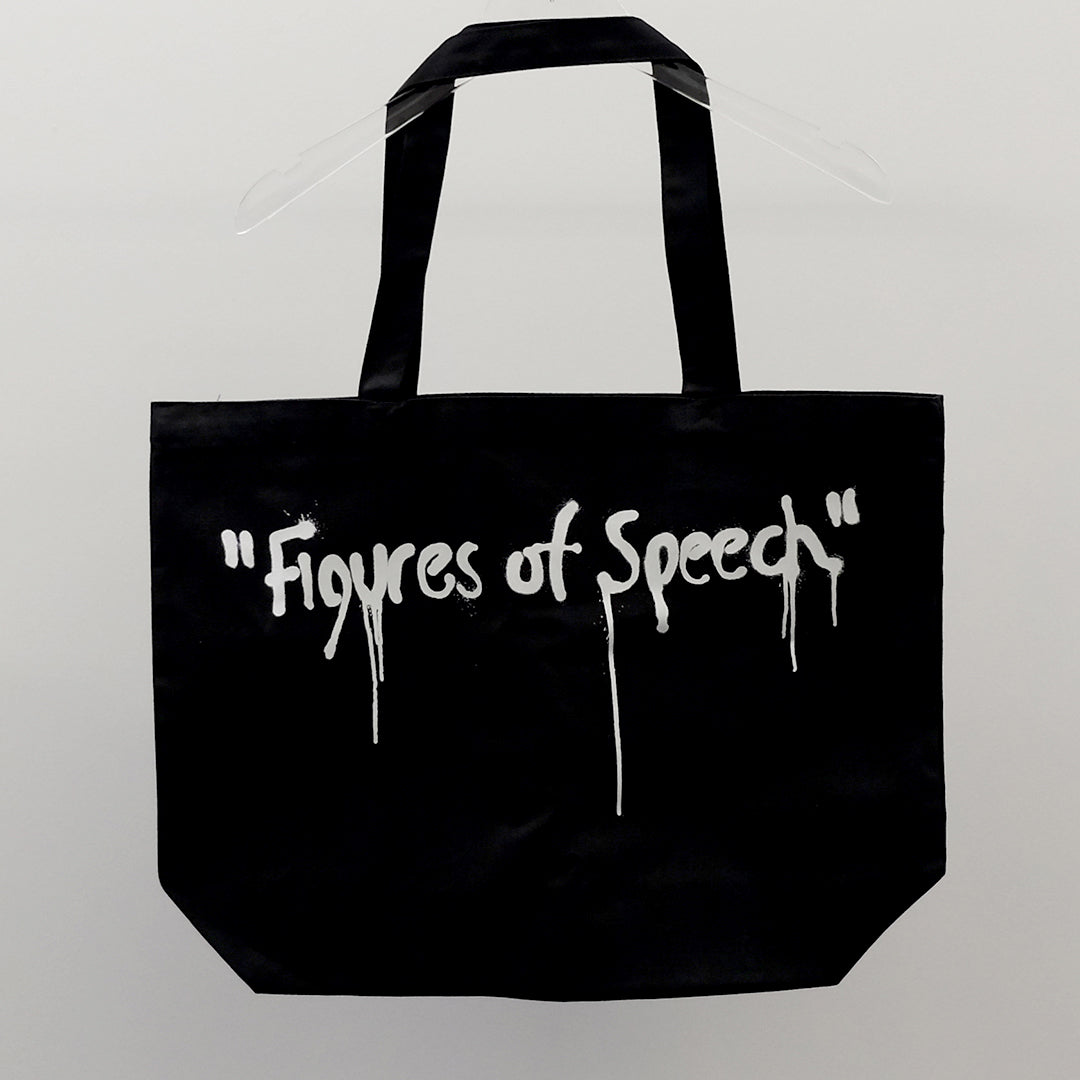 Virgil Abloh FOS Flags Tote Bag - Black