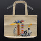 Virgil Abloh FOS Flags Tote Bag - Tan