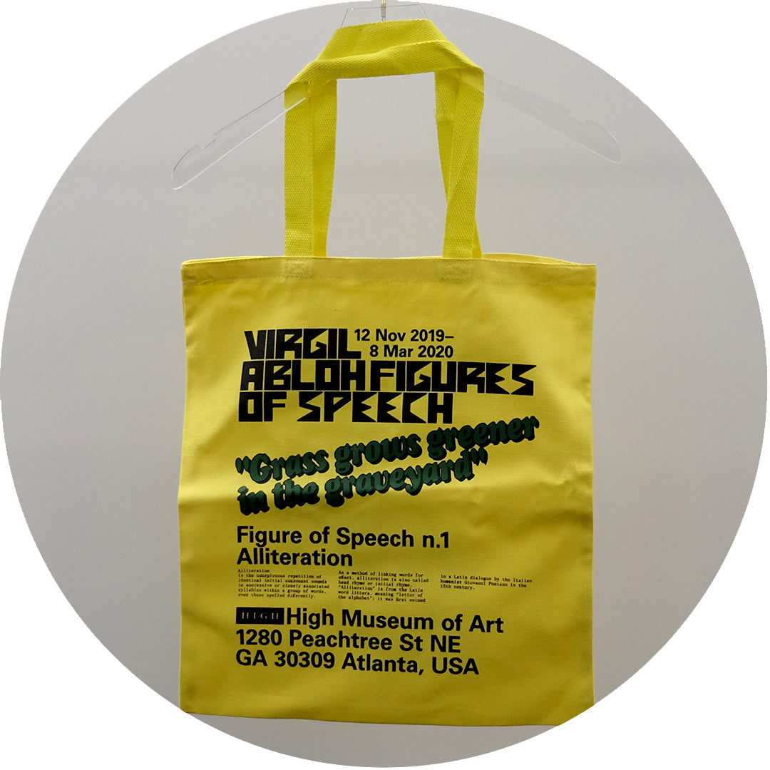 Virgil Abloh Grass Grows Greener Tote Bag - Yellow