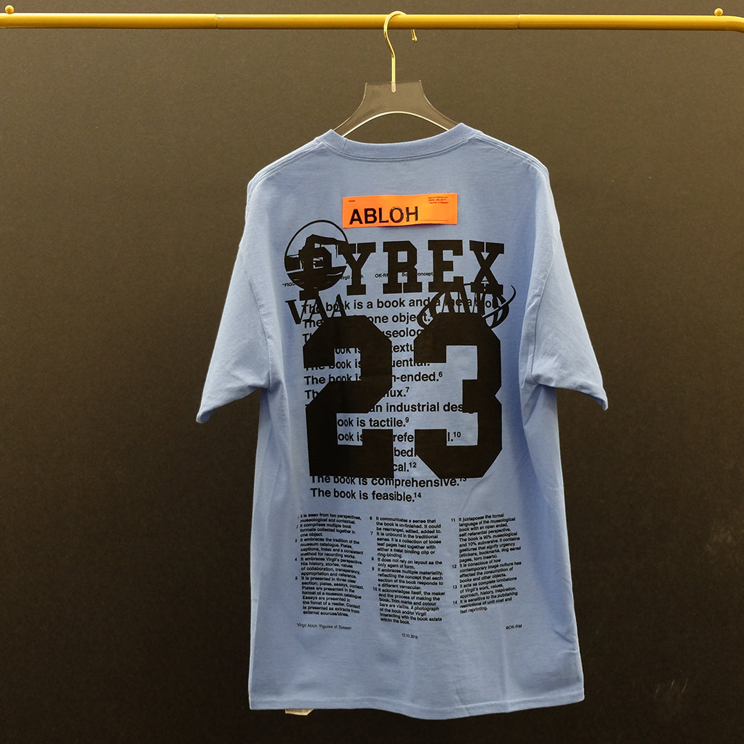 Virgil Abloh FOS 23 T-Shirt - Blue