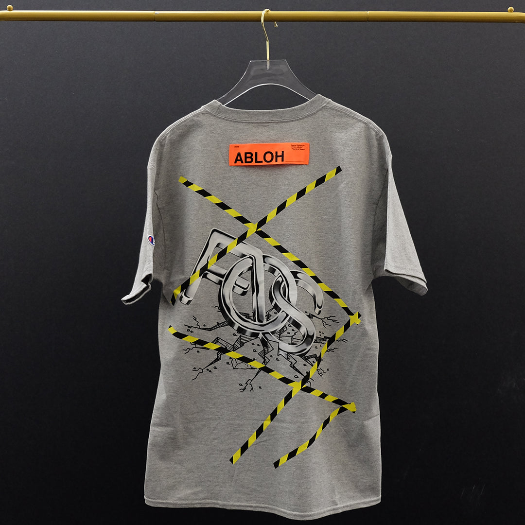 Virgil Abloh Tape FOS T-Shirt - Grey
