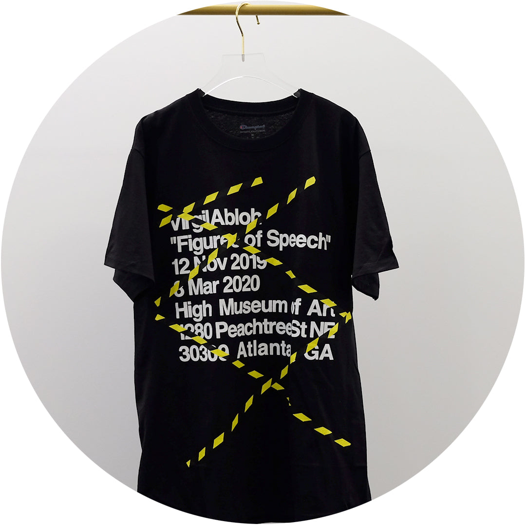 Virgil Abloh Tape FOS T-Shirt - Black