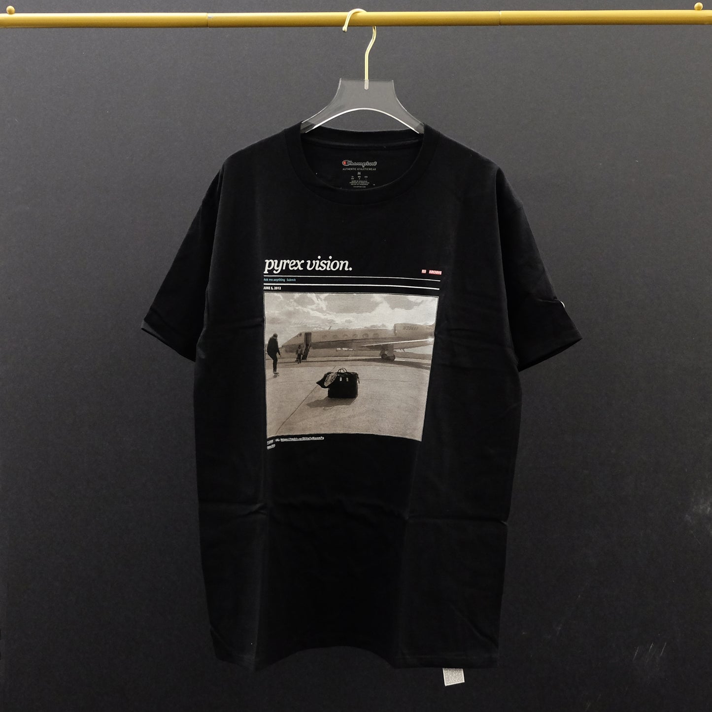 Virgil Abloh Pyrex Vision T-Shirt - Black