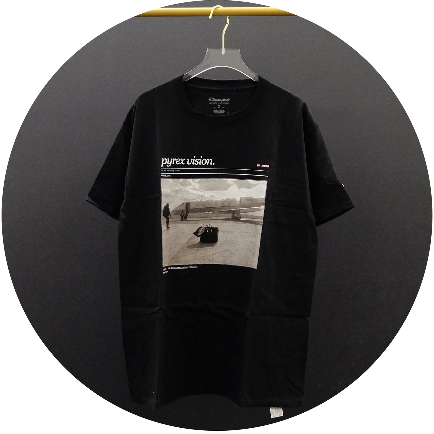 Virgil Abloh Pyrex Vision T-Shirt - Black
