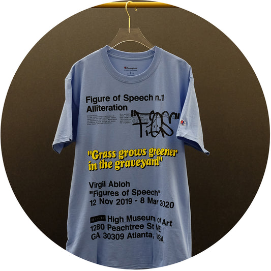 Virgil Abloh VAA x AMO Flags T-Shirt - Blue