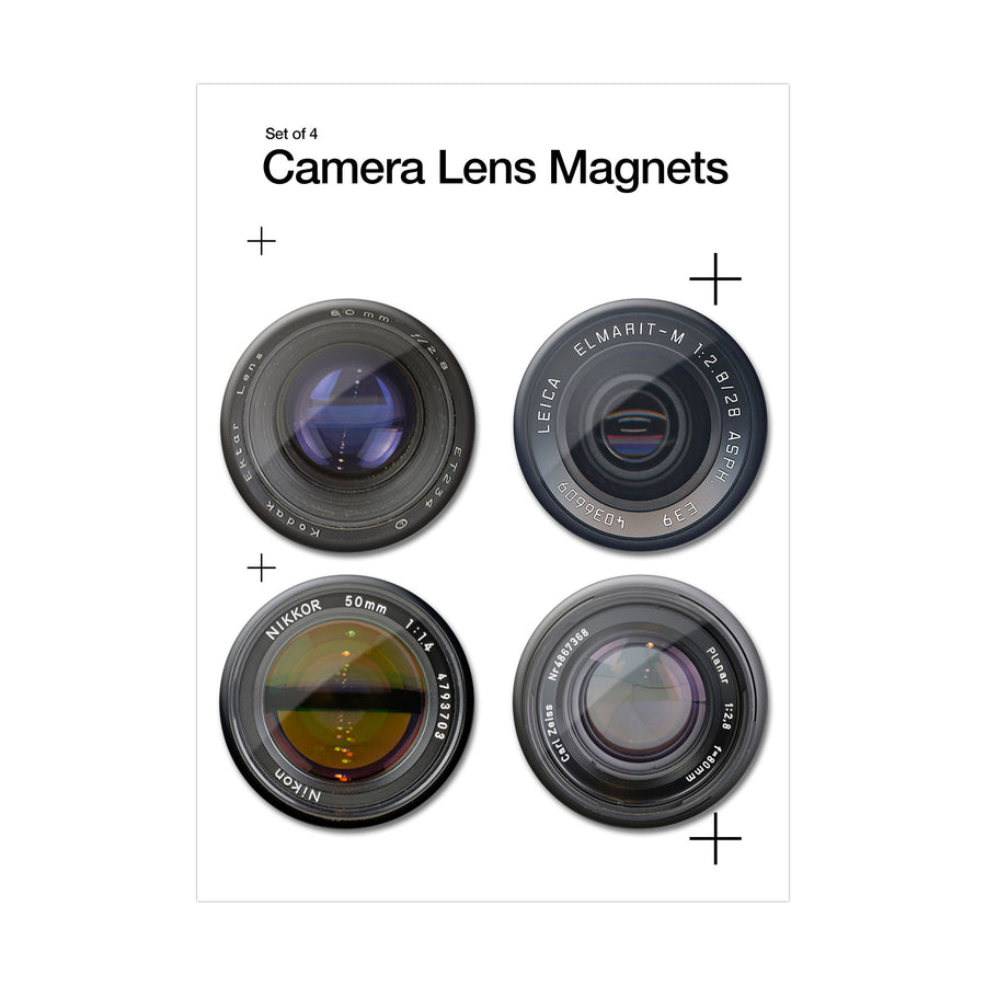 Camera Lens Magnet 4 Pack