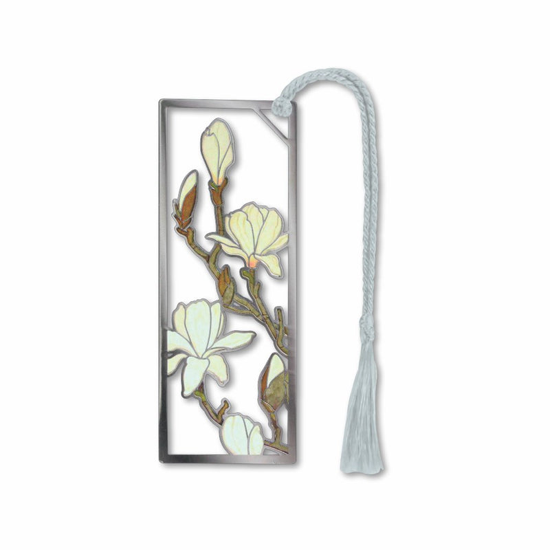 Magnolia Metal Bookmark