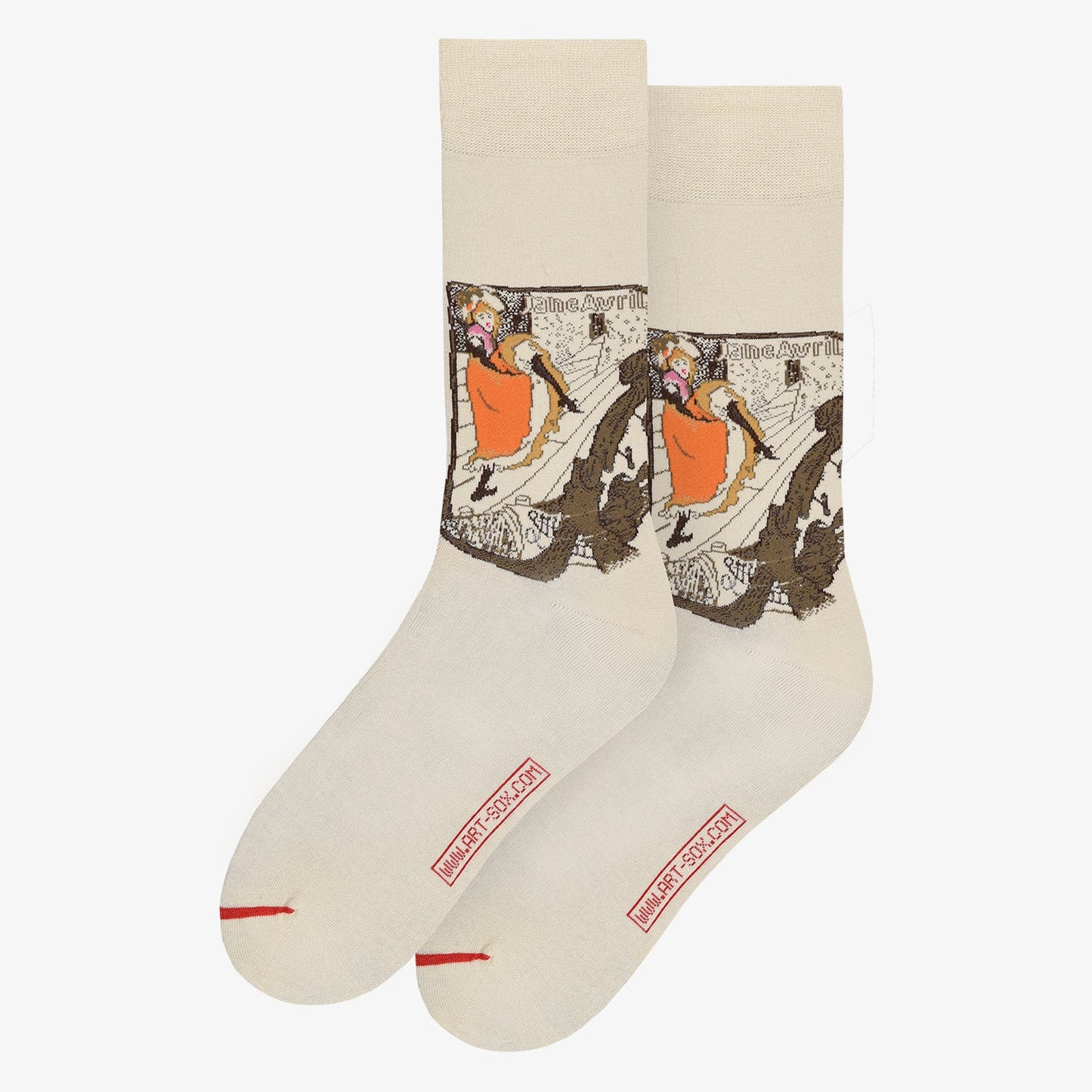 Henri de Toulouse-Lautrec Jane Avril Socks