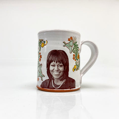 Michelle Obama Mug by Justin Rothshank