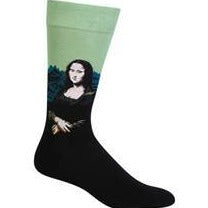 Da Vinci's Mona Lisa Socks Men