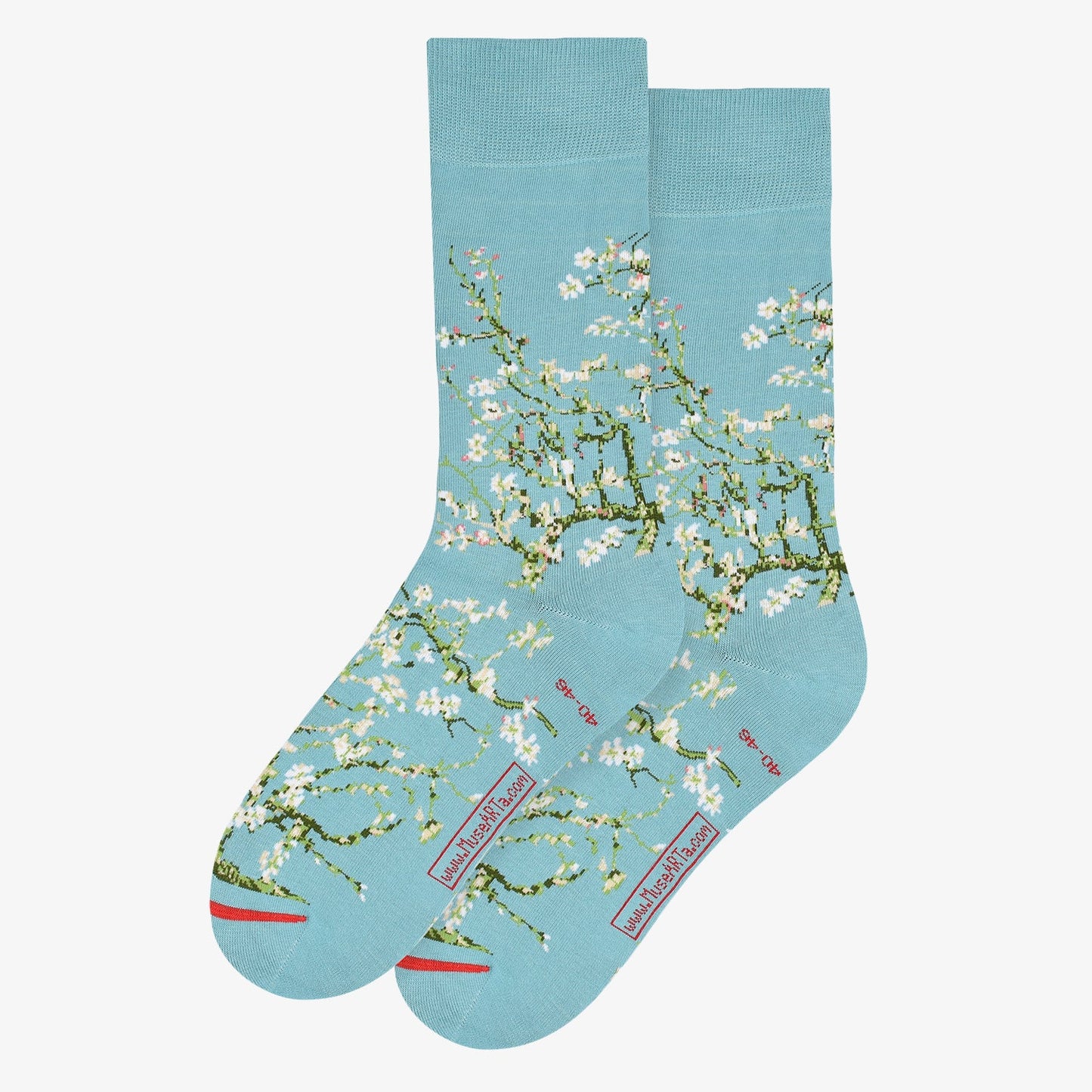 Vincent van Gogh Flowering Almond Branches Socks