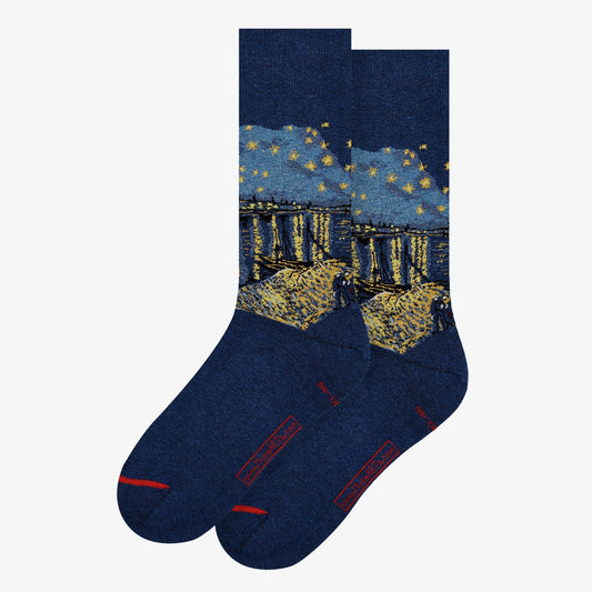 Vincent van Gogh Starry Night Over the Rhone Socks