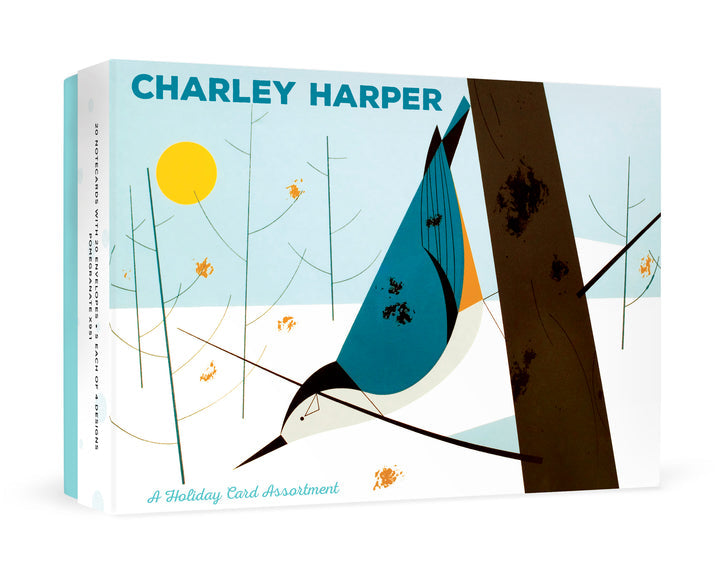Charley Harper: Birds Holiday Boxed Notecard