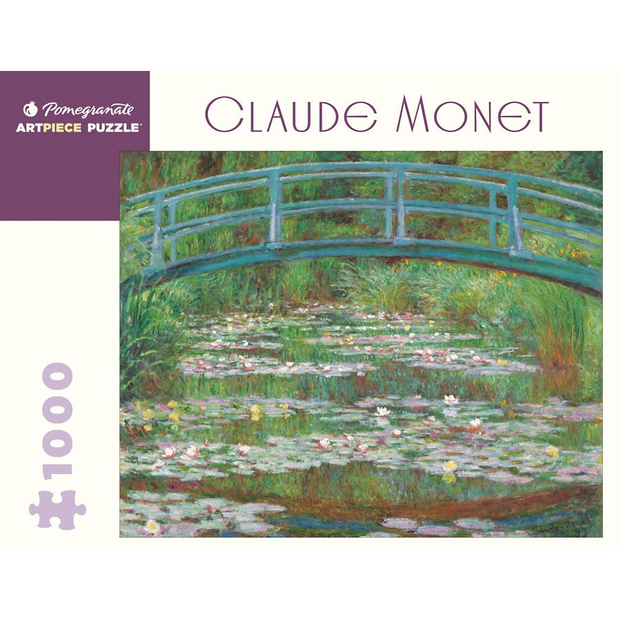 Claude Monet: The Japanese Footbridge 1,000-Piece Jigsaw Puzzle