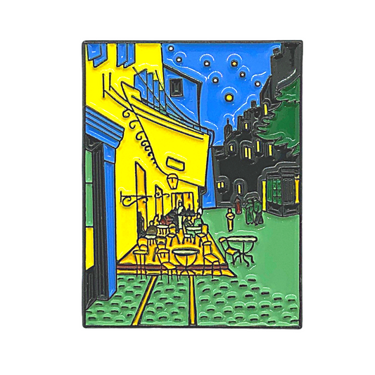 Vincent Van Gogh's Cafe Terrace Lapel Pin