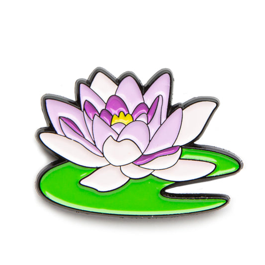 Water Lily Lapel Pin