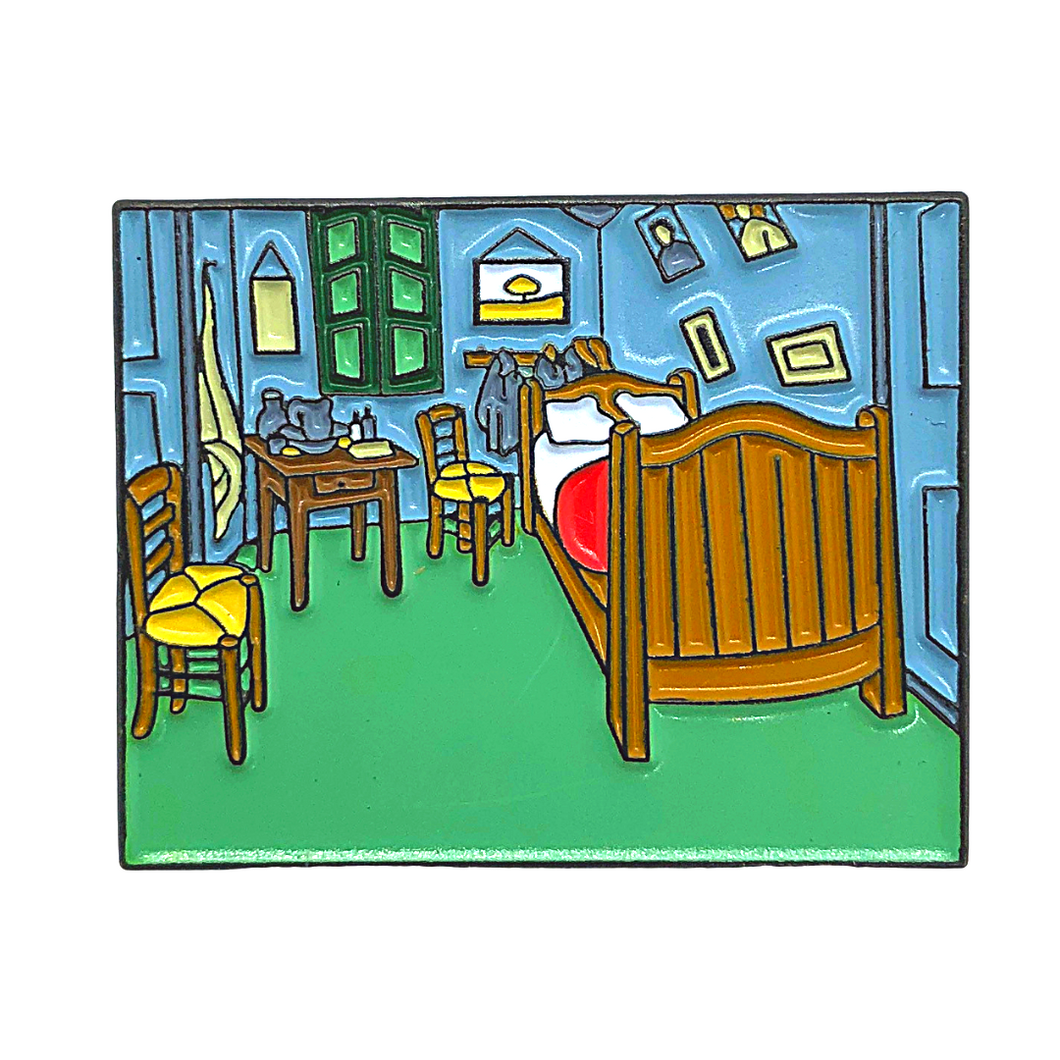 Bedroom in Arles Lapel Pin