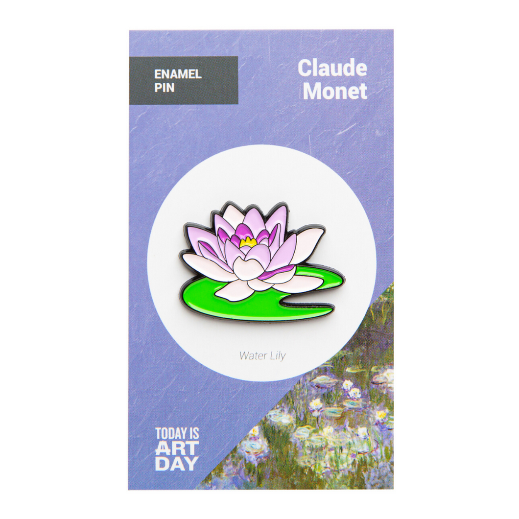 Water Lily Lapel Pin