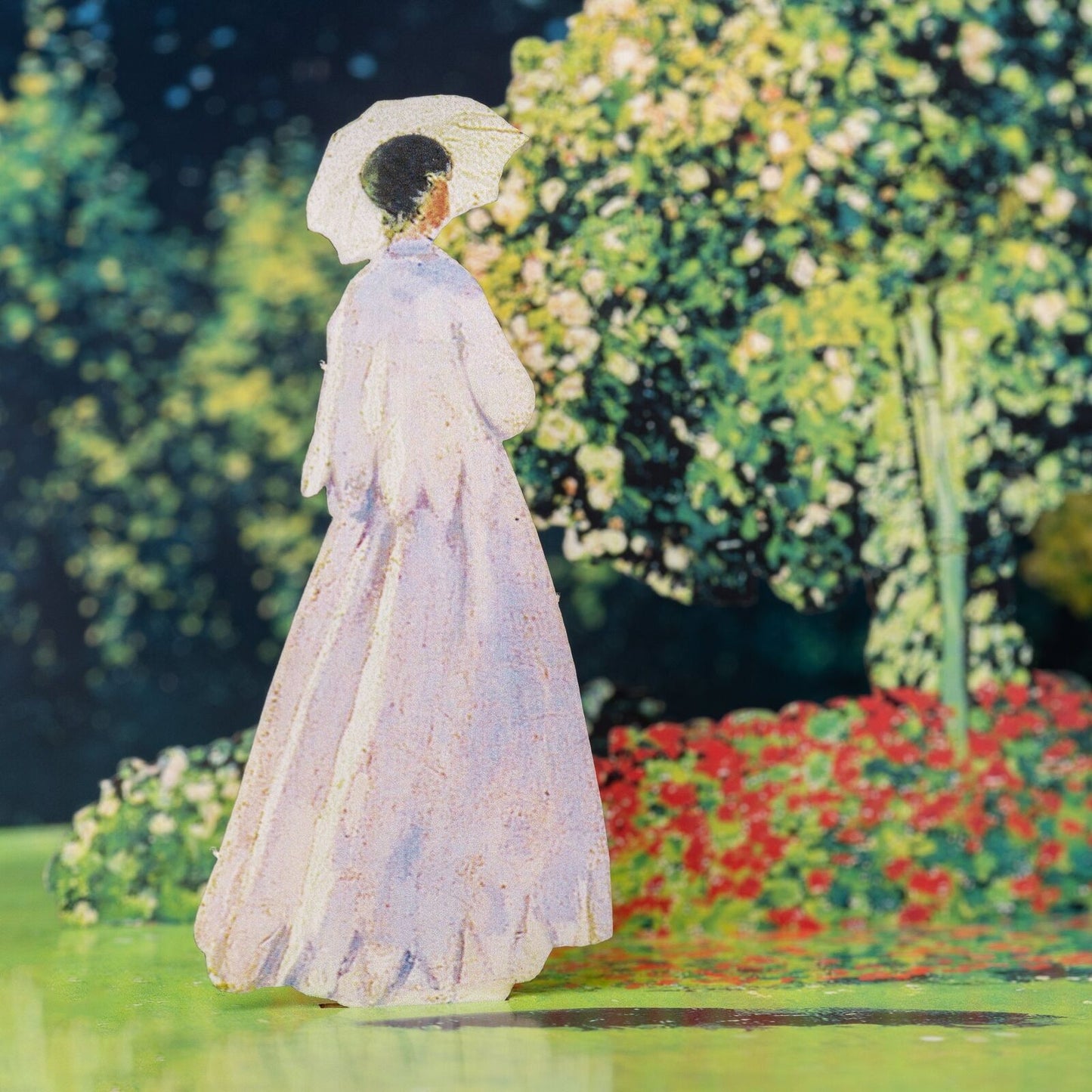 Monet's Women in the Garden Pop Up Card