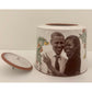 The Obamas Ceramic Jar by Justin Rothshank