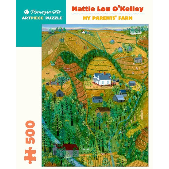 Mattie Lou O’Kelley:  My Parents’ Farm 500-Piece Jigsaw Puzzle