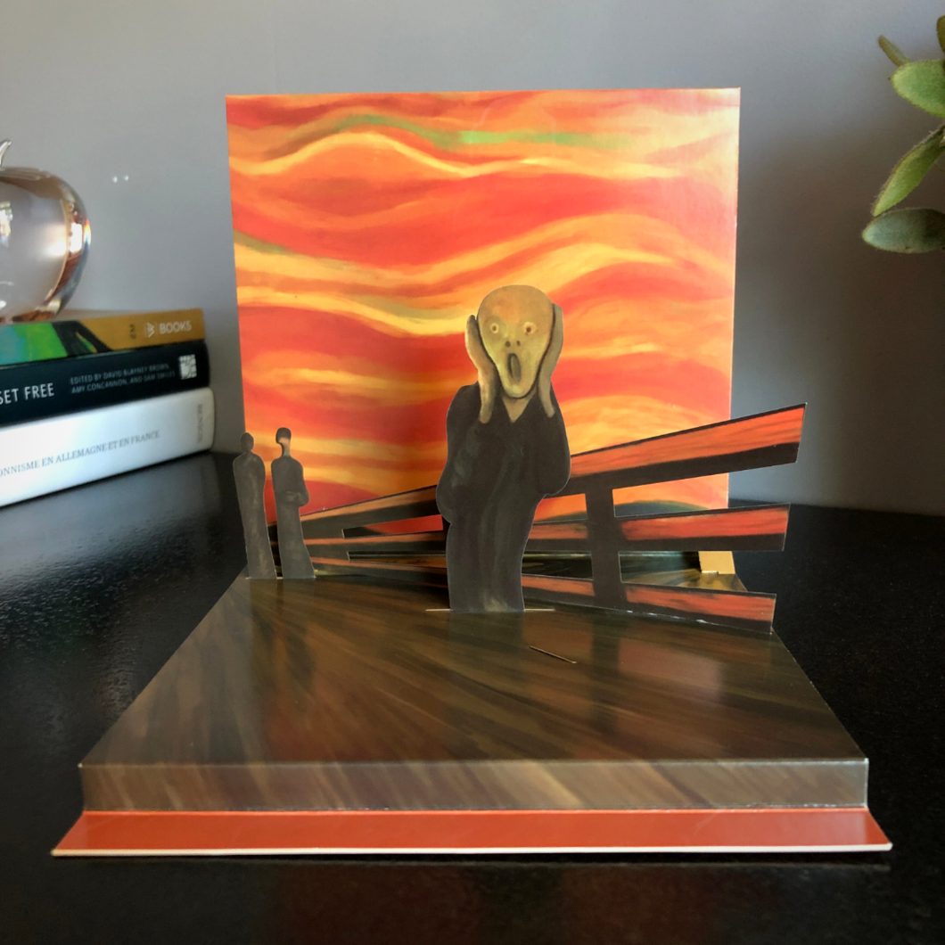 Munch's The Scream Pop-Up Card