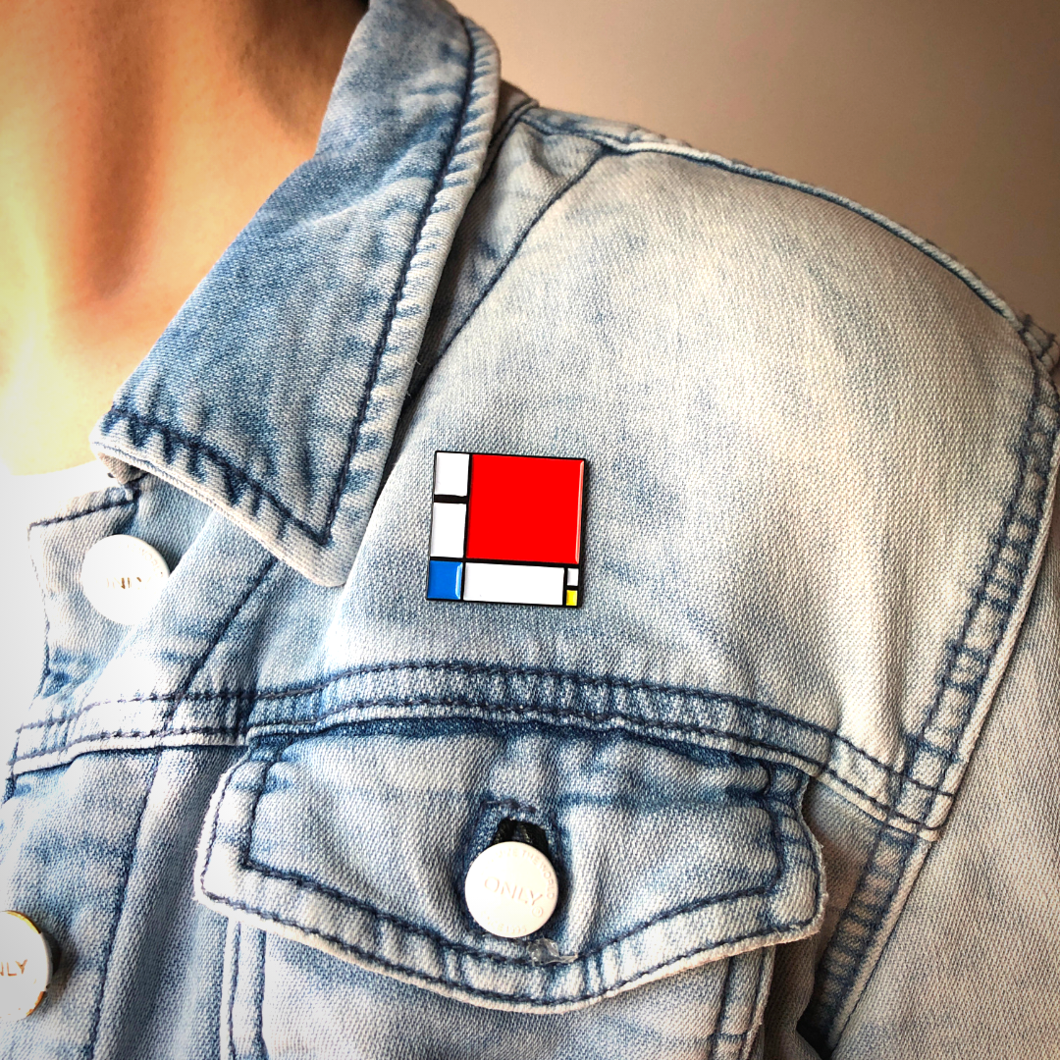 Composition II Lapel Pin