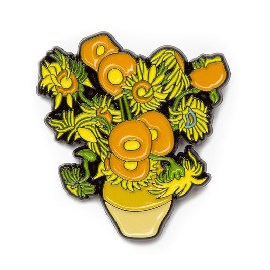 Vincent van Gogh's Sunflowers Lapel Pin