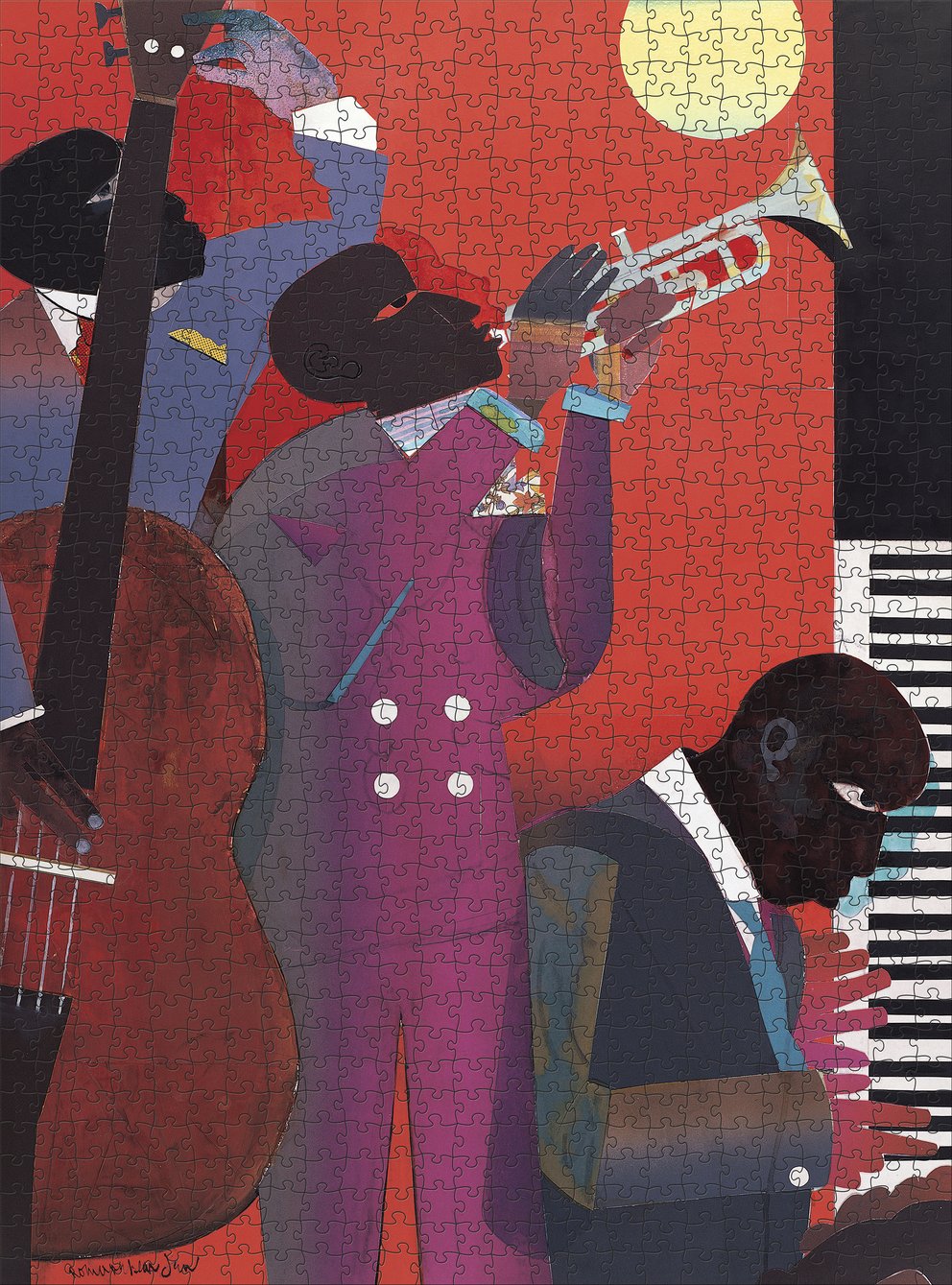 Romare Bearden: Up at Minton's 1,000-Piece Jigsaw Puzzle