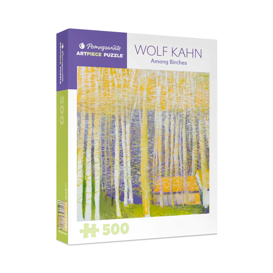Wolff Kahn: Among the Birches 500-Piece Puzzle