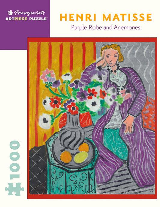 Henri Matisse: Purple Robe and Anemones 1,000-Piece Jigsaw Puzzle