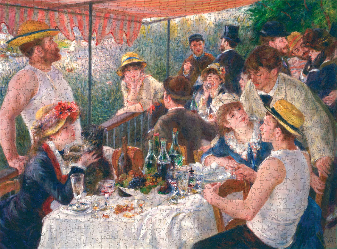 Pierre-Auguste Renoir: Luncheon of the Boating Party 1,000 Piece Puzzle