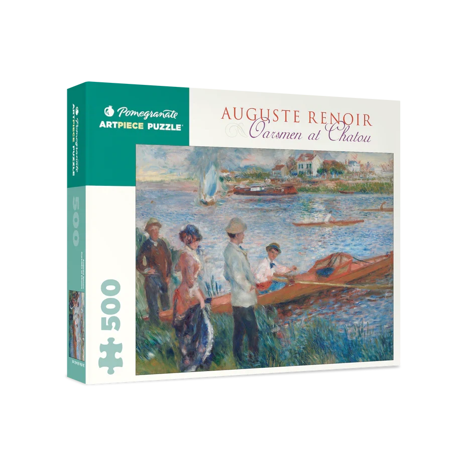 Pierre-Auguste Renoir: Oarsmen at Chanton 500-Piece Puzzle