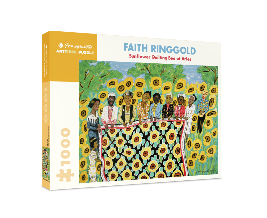 Faith Ringgold: Sunflower Quilting Bee at Arles 1,000-Piece Jigsaw Puzzle