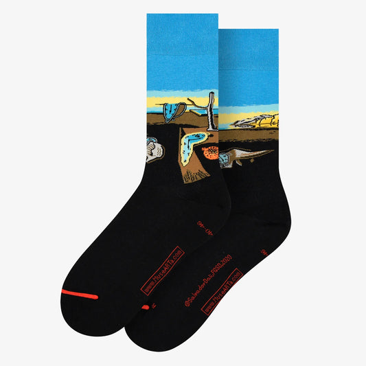 Salvador Dali The Persistence of Time Socks
