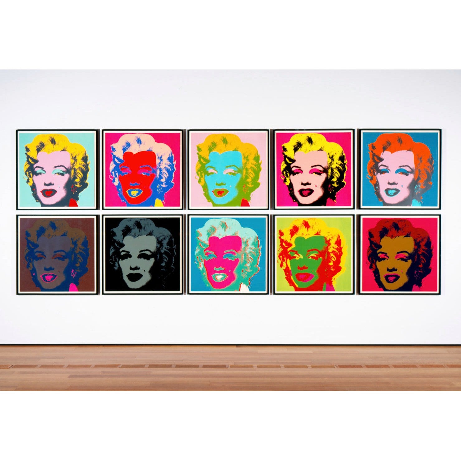 Marilyn, from a portfolio of 10 screenprints. Part of the High Museum of Art's permanent collection.