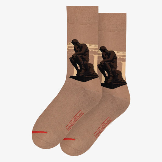 Auguste Rodin The Thinker Socks