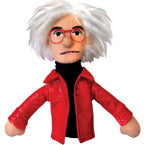 Andy Warhol Finger Puppet